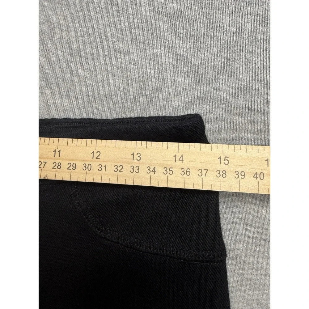 AG Adriano Goldschmied Knit Luxe Denim Pants Womens 29R‎ Black Stretch Jeggings